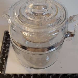Vintage Glass Pyrex percolator 7756